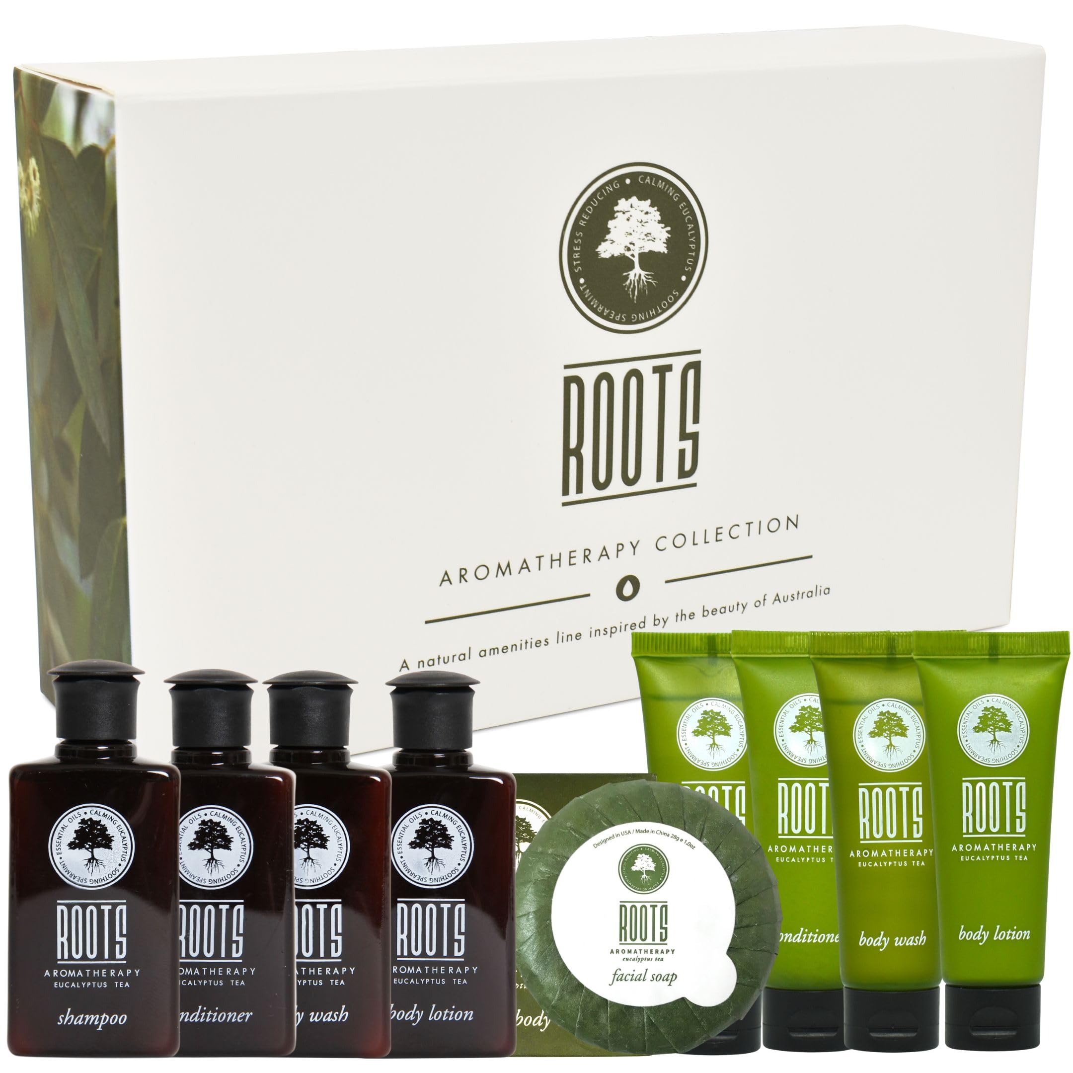 Algopix Similar Product 6 - ROOTS AROMATHERAPY Airbnb Shampoo