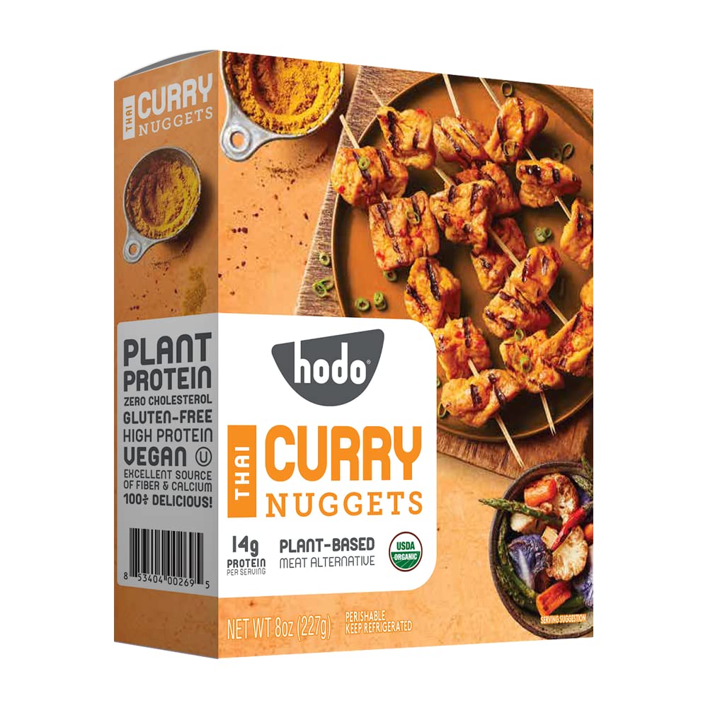 Algopix Similar Product 16 - Hodo Thai Curry Nuggets Meatless