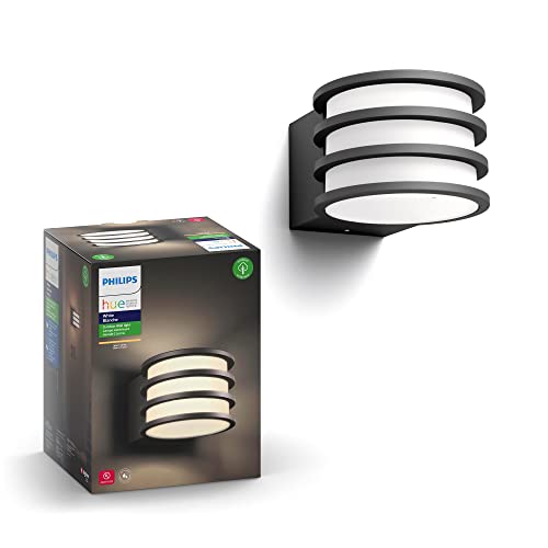 Algopix Similar Product 9 - Philips Hue Lucca White Outdoor Wall