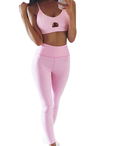 Algopix Similar Product 15 - Macchiashine Womens Sports Bra Suit 2