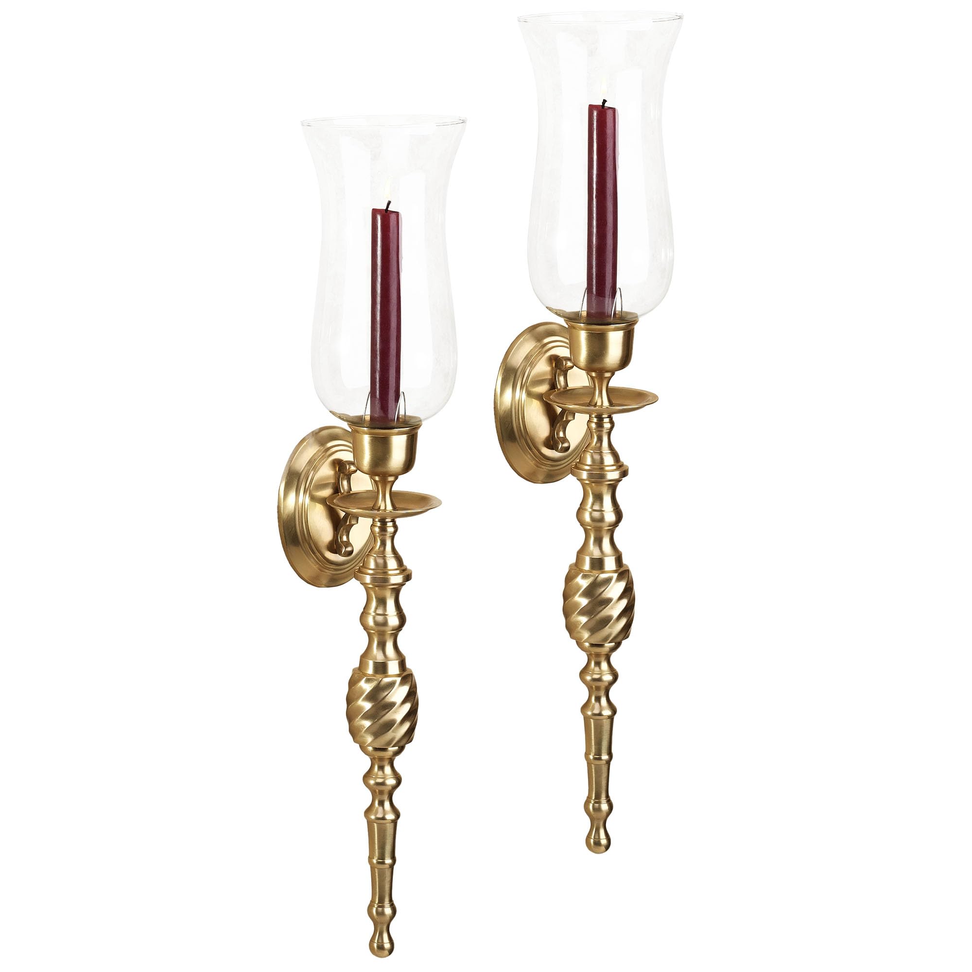 Algopix Similar Product 8 - Touch of Class Solid Brass Daria Swirl