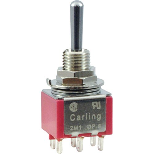 Algopix Similar Product 14 - Switch  Carling Mini Toggle DPDT