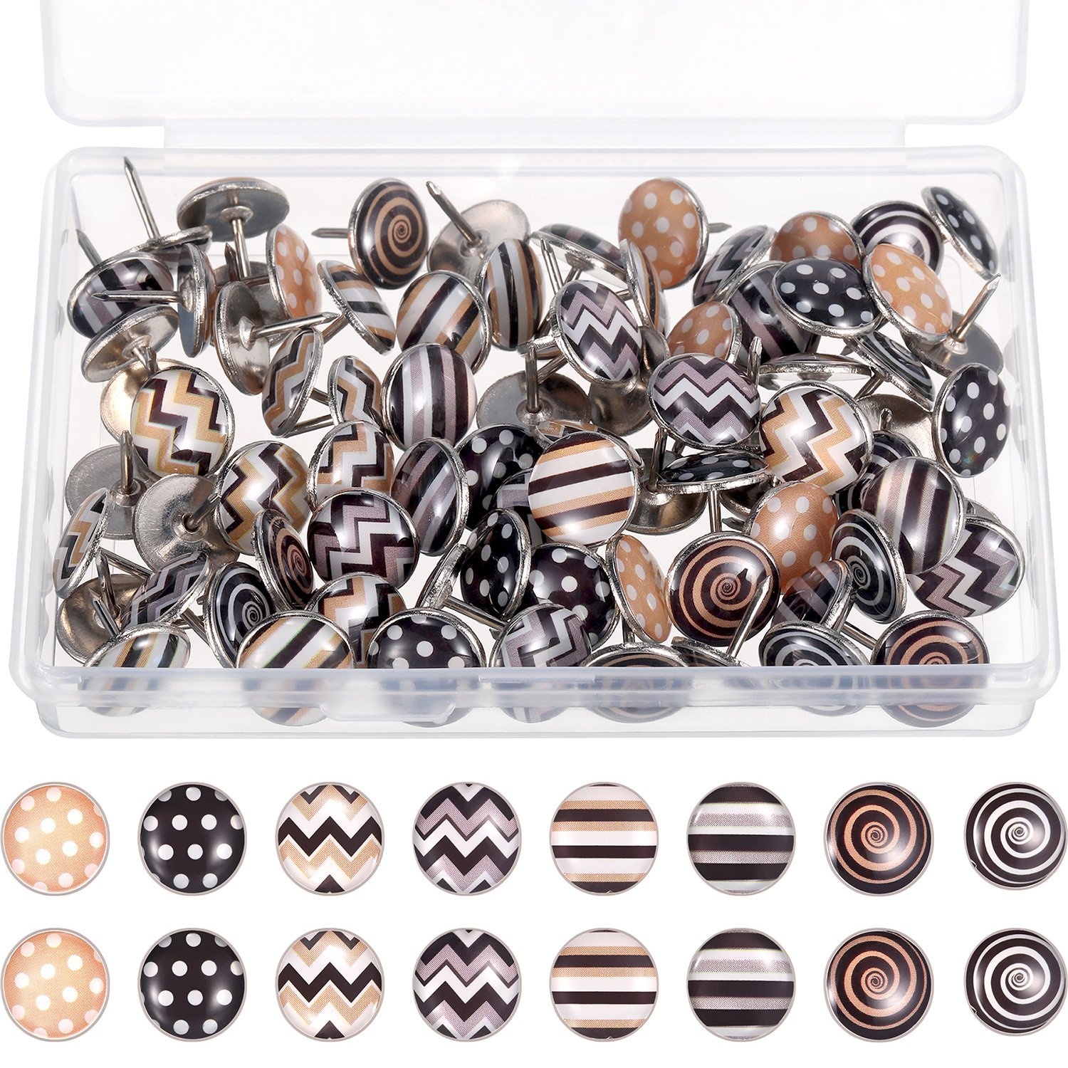 Algopix Similar Product 15 - Creative Fashion Push Pins Decorative