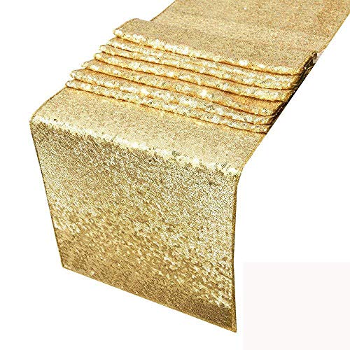 Algopix Similar Product 10 - HOSL Pack of 6 Gold Yellow Glitter