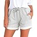 Algopix Similar Product 16 - Women Elastic Waist Sports Beach Shorts