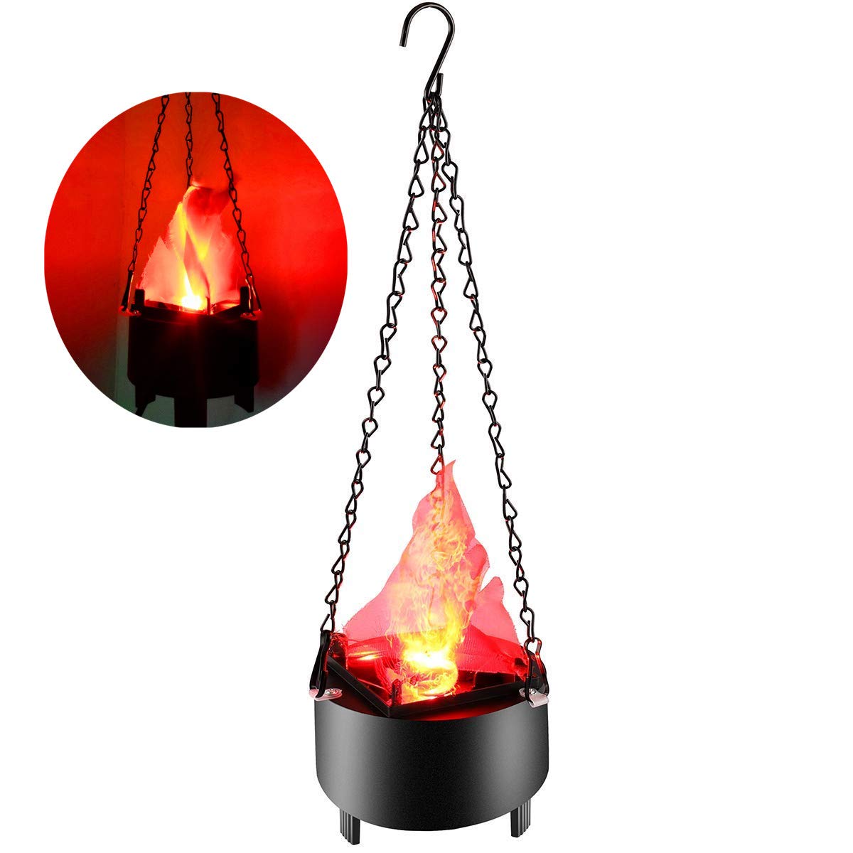 Algopix Similar Product 3 - Electronic LED Fake Fire Flame