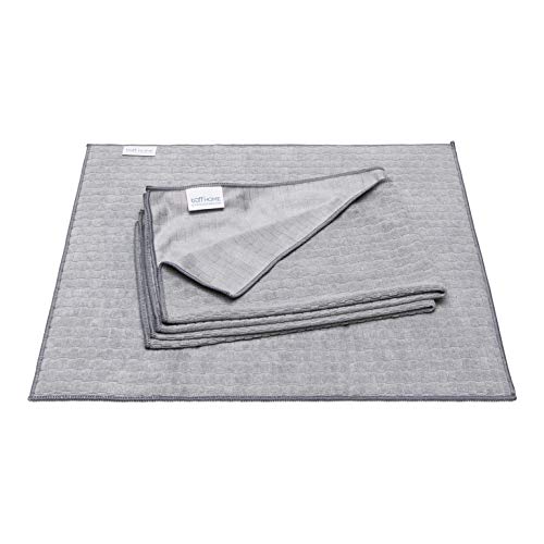 Algopix Similar Product 11 - Microfiber Dish Drying Kit 2 Dish