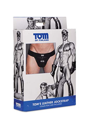Algopix Similar Product 2 - Tom Of Finland Leather Jock Strap, LXL