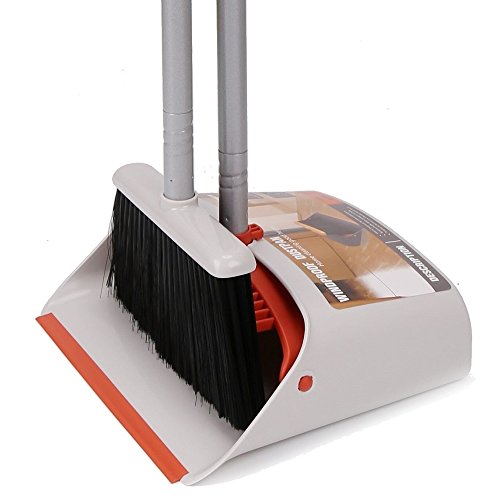 Algopix Similar Product 16 - Broom and Dustpan for HomeBroom with