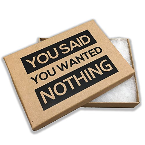 Algopix Similar Product 8 - Deluxe Box of Nothing You Said You