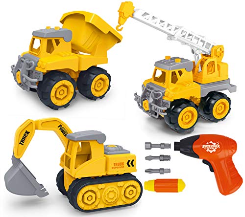 Algopix Similar Product 7 - HAPISIMI Take Apart Beach Car Toys for