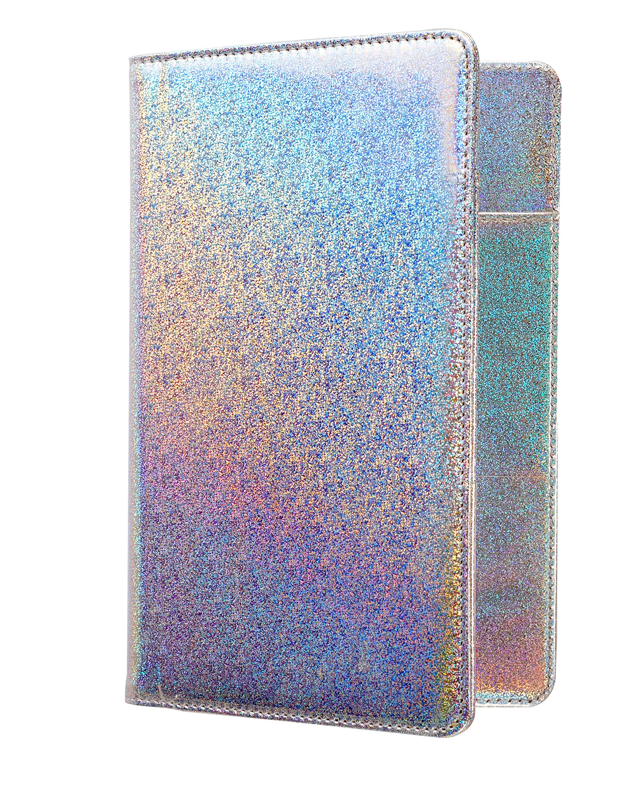 Algopix Similar Product 16 - Holographic Glitter Silver Server Book