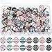 Algopix Similar Product 3 - TecUnite 80 Pcs Creative Fashion Push