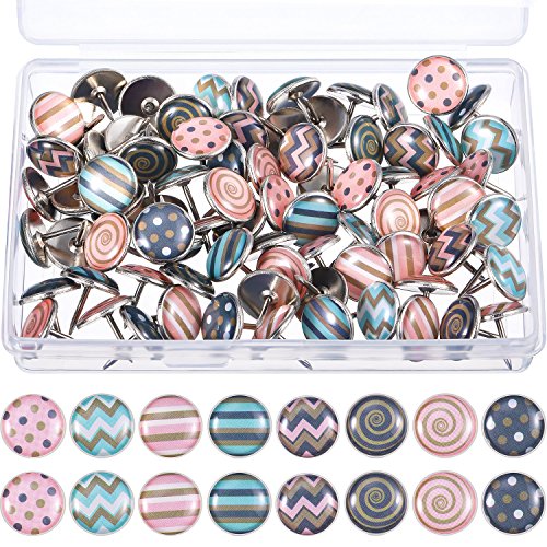 Algopix Similar Product 4 - TecUnite 80 Pcs Creative Fashion Push