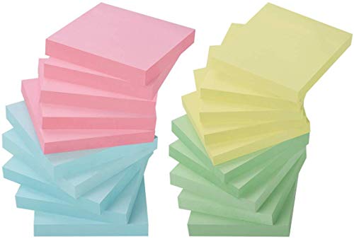 Algopix Similar Product 18 - ZCZN 4 Color Sticky Notes 3 in x 3 in