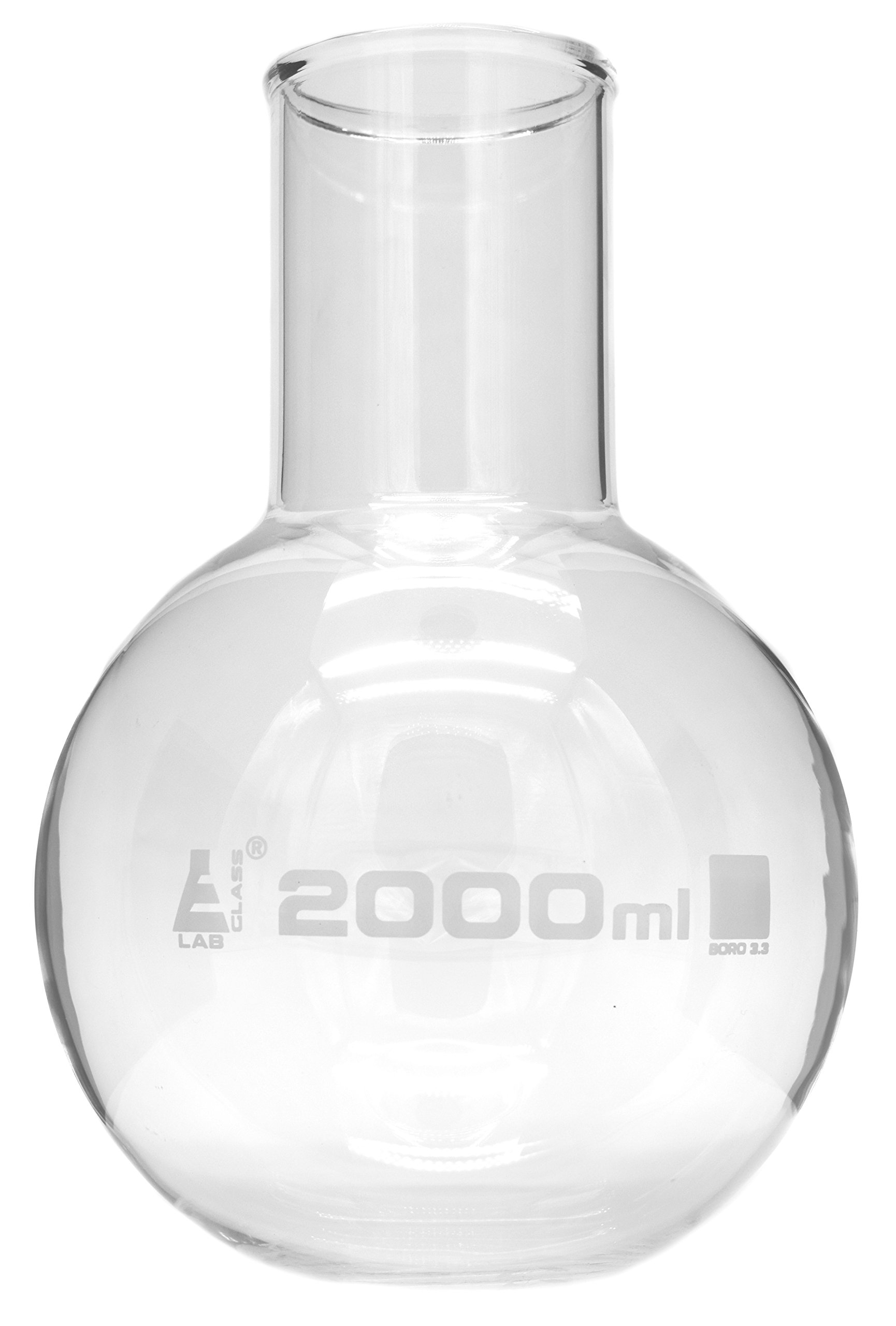 Algopix Similar Product 7 - Boiling Flask 2000ml  Borosilicate