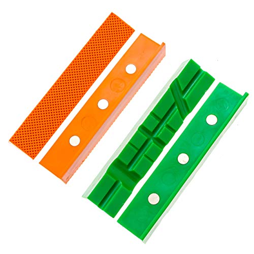 Algopix Similar Product 2 - GarMills Vise Soft Jaw Pads 2 Pack