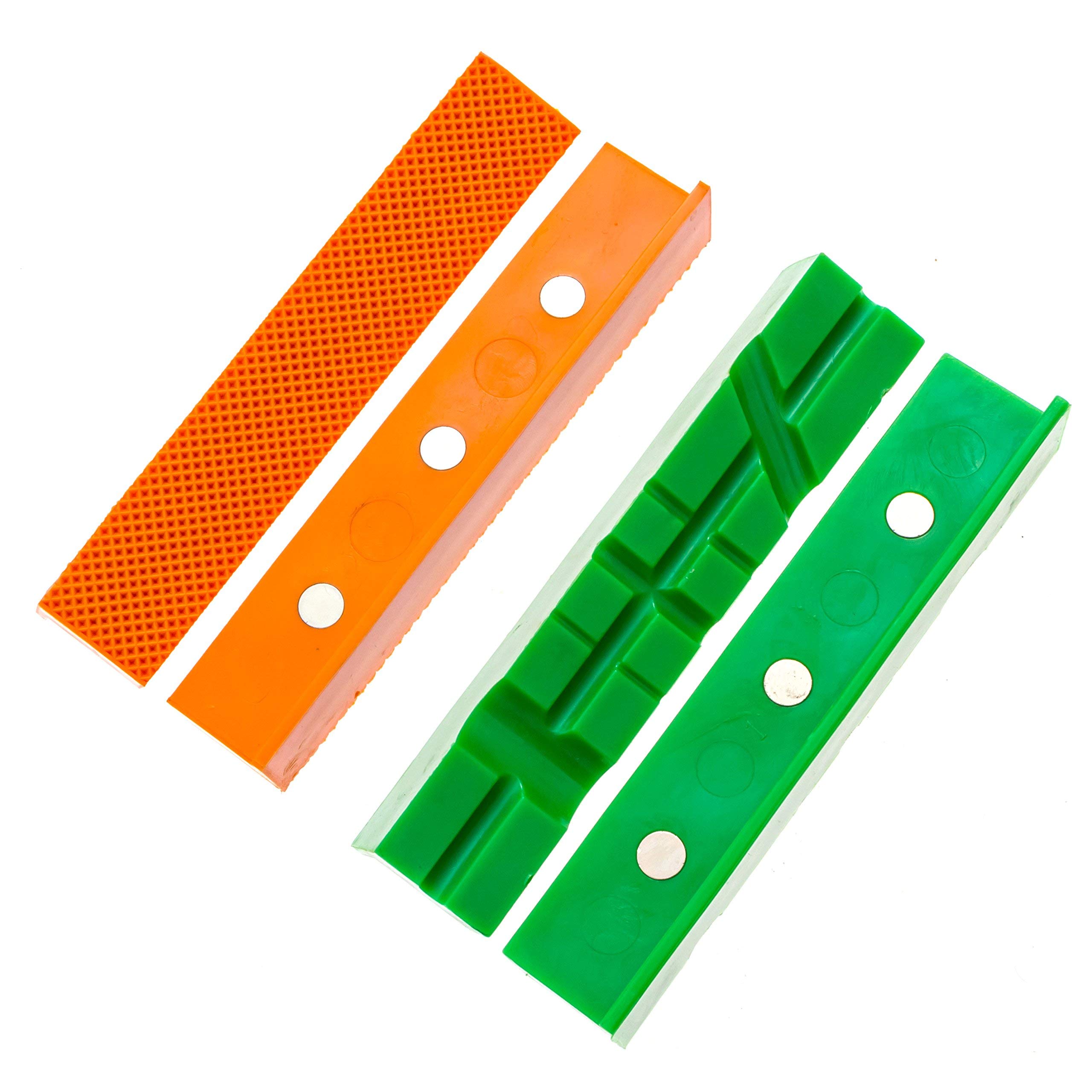 Algopix Similar Product 2 - GarMills Vise Soft Jaw Pads 2 Pack