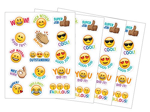 Algopix Similar Product 10 - Beckers School Supplies Emoji Reward