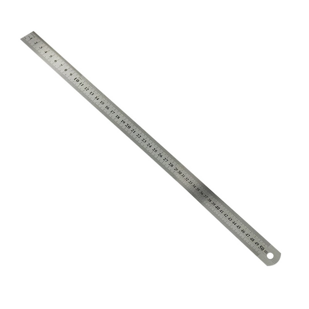 Algopix Similar Product 18 - Souarts Metric Steel Ruler DoubleSided