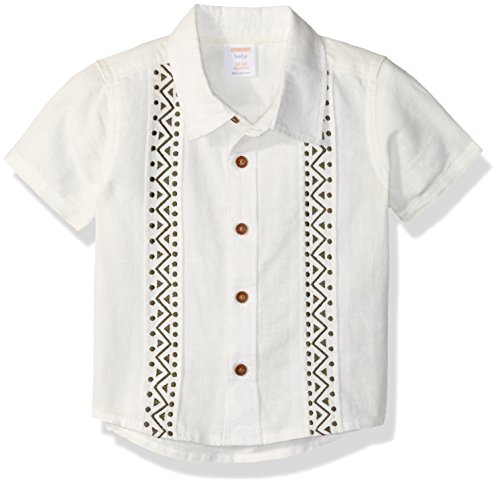 Algopix Similar Product 19 - Gymboree Baby Boys Short Sleeve Button