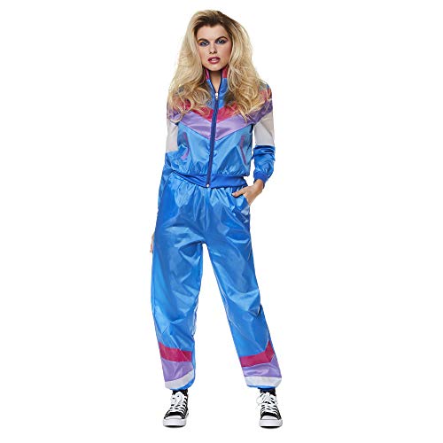 Algopix Similar Product 13 - 80s Shell Suit  1980s Womens Neon