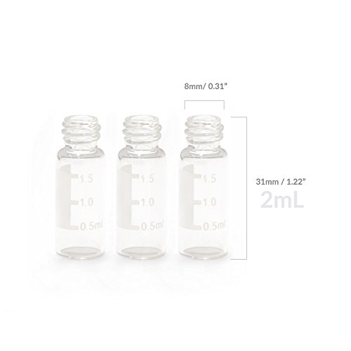 Algopix Similar Product 11 - JK Sample Vial 2mL 8 mm Clear Glass