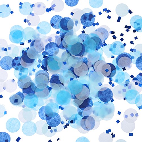 Algopix Similar Product 4 - TecUnite 1 Inch Tissue Paper Confetti