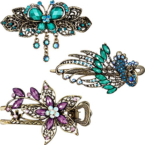 Algopix Similar Product 19 - 3 Pieces Women Hair Clips Hairpins