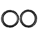 Algopix Similar Product 10 - Zerone 2 x 10 Black Perforated Rubber