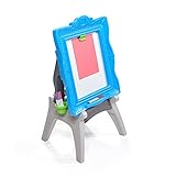 Algopix Similar Product 14 - Step2 Masterpiece Kids Art Easel, Blue