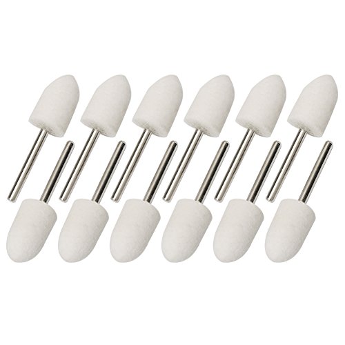Algopix Similar Product 1 - Shintop 12pcs Felt Point Polishing Tool