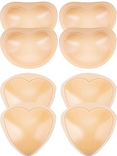 Algopix Similar Product 7 - Frienda 4 Pairs SelfAdhesive Bra Pads