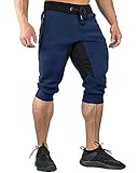 Algopix Similar Product 20 - FASKUNOIE Mens Cotton Casual Shorts