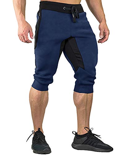Algopix Similar Product 13 - FASKUNOIE Mens Cotton Casual Shorts
