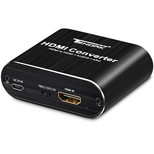 Algopix Similar Product 10 - HDMI Audio Extractor  Tendak 4K HDMI