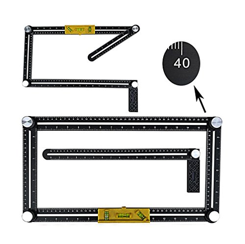 Algopix Similar Product 5 - Multi Angle Measuring Ruler 46cm