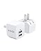 Algopix Similar Product 8 - USB Charger Anker 2Pack Dual Port 12W
