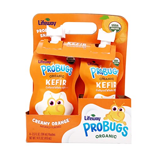 Algopix Similar Product 9 - Lifeway Probugs Organic Kefir Creamy