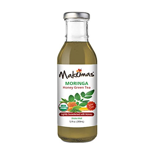 Algopix Similar Product 4 - MAKOMAS Moringa Honey Green Tea 12
