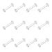Algopix Similar Product 20 - vcmart Clear Cartilage Earring 16G