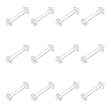 Algopix Similar Product 4 - vcmart Clear Cartilage Earring 16G