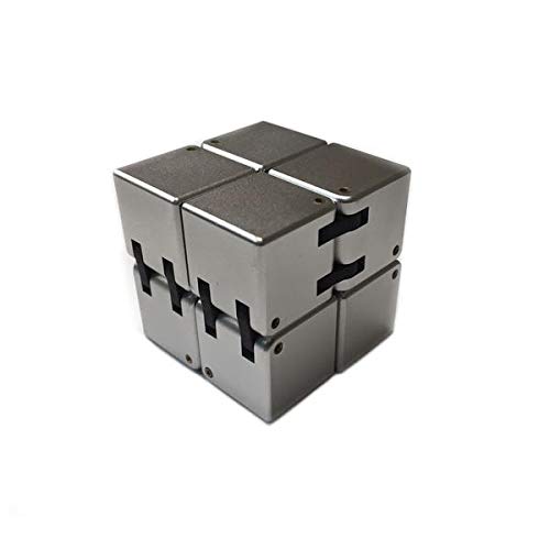 Algopix Similar Product 5 - BASTION EDC Infinity Cube Silver