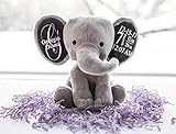 Algopix Similar Product 1 - Personalized Birth Stat Elephant