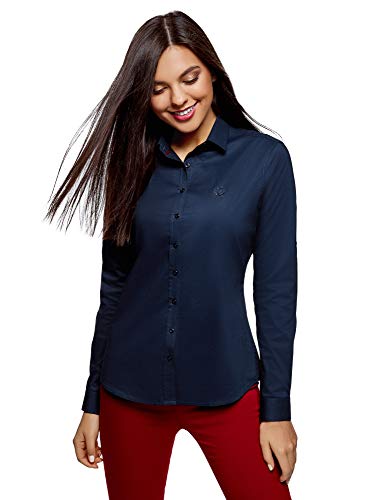 Algopix Similar Product 12 - oodji Ultra Womens Cotton Shirt with