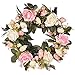 Algopix Similar Product 20 - Lvydec Artificial Rose Flower Wreath 