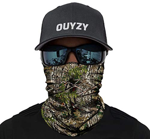 Algopix Similar Product 4 - OUYZY Neck Gaiter Face Mask Scarf Cover