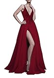 Algopix Similar Product 6 - 2021 Prom Dresses Deep V Neck Sequins