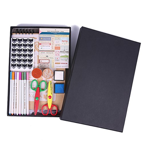 Algopix Similar Product 12 - Scrapbook Photo Album with 8 Metallic