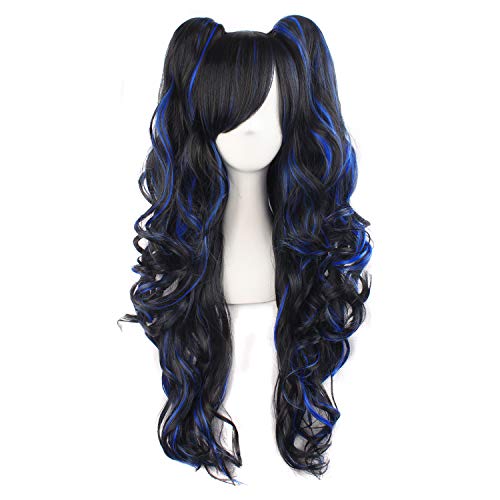 Algopix Similar Product 10 - MapofBeauty Multicolor Lolita Long